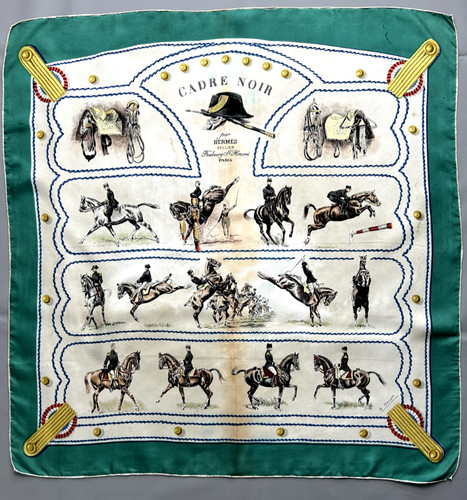 Rare foulard vintage hermès - foulard,