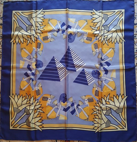 Foulard hermès seta cm - hermès,