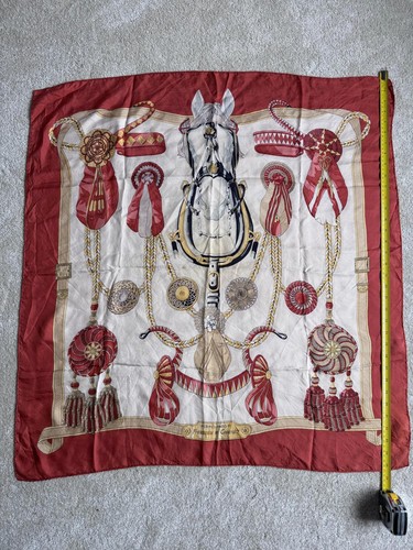 Sciarpa seta hermes frontaux - sciarpa,