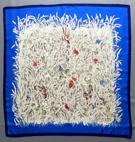 Rare foulard vintage hermès - vintage,