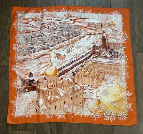 Raro foulard hermes seta - hermes, in