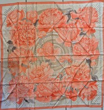 Foulard carré Hermès Les