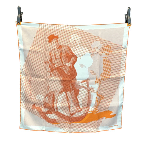 Foulard hermes raro seta - foulard, in