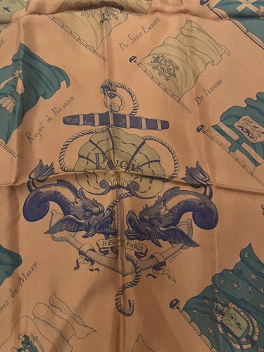 Sciarpa seta hermes pavois dip - sciarpa,