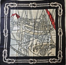Hermes foulard vintage raro