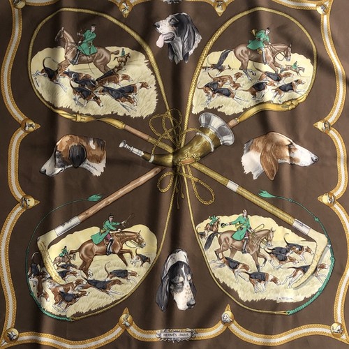 Hermès rare carré foulard - carré,