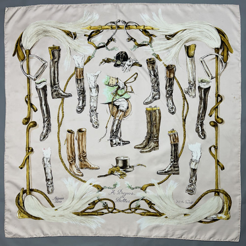 Rare foulard hermès vintage - foulard,