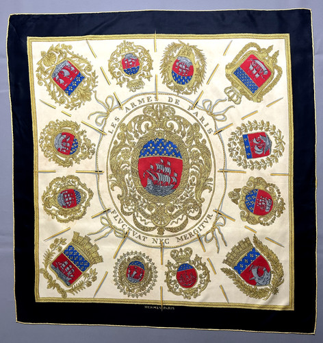 Rare foulard hermès les - ",